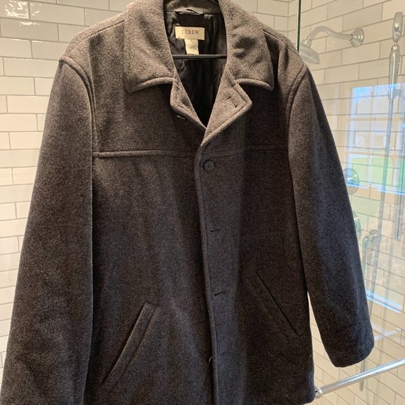 J. Crew Jackets & Coats J Crew Mens Wool Coat Poshmark